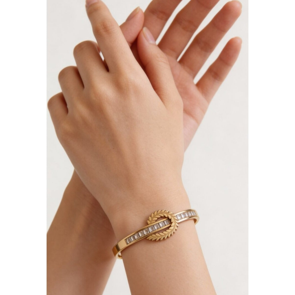 The Aurelia Knot Cuff Bracelet