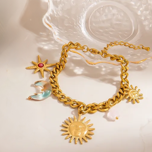 Midsummer Daydream Bracelet -18KT Gold Plated