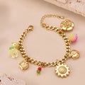 Sun-Kissed Sprinkles Bracelet -18KT Gold Plated