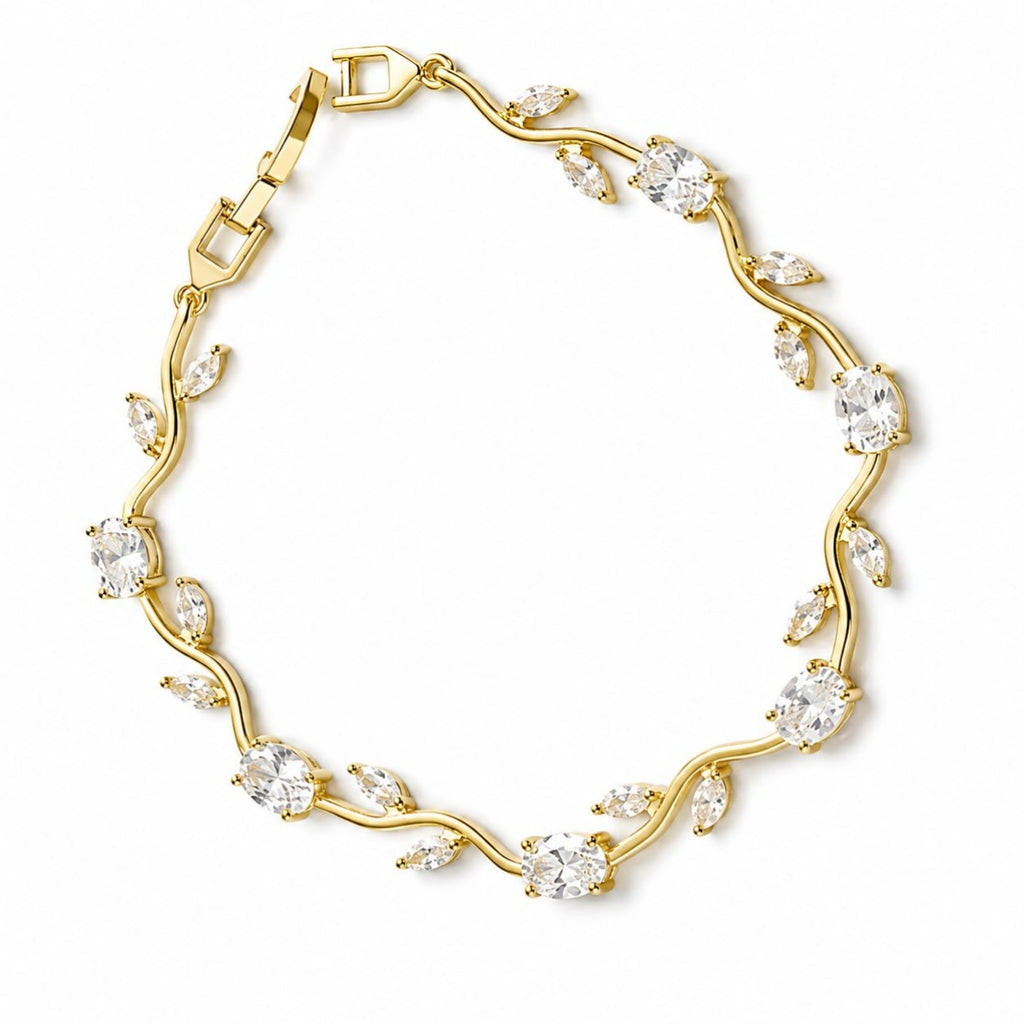 The Tulip Vine Bracelet -18KT Gold Plated