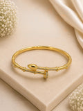 Artemis Nail Cuff Bracelet -18KT Gold