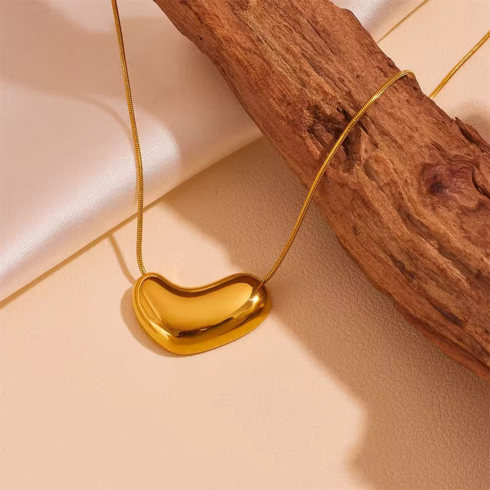 Emma Statement 18KT Gold Plated Pendant