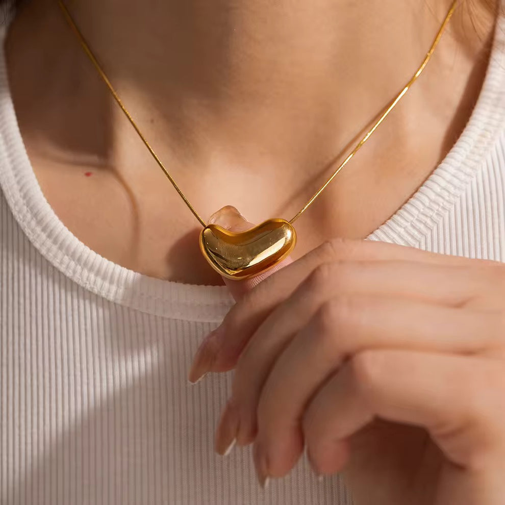 Emma Statement 18KT Gold Plated Pendant