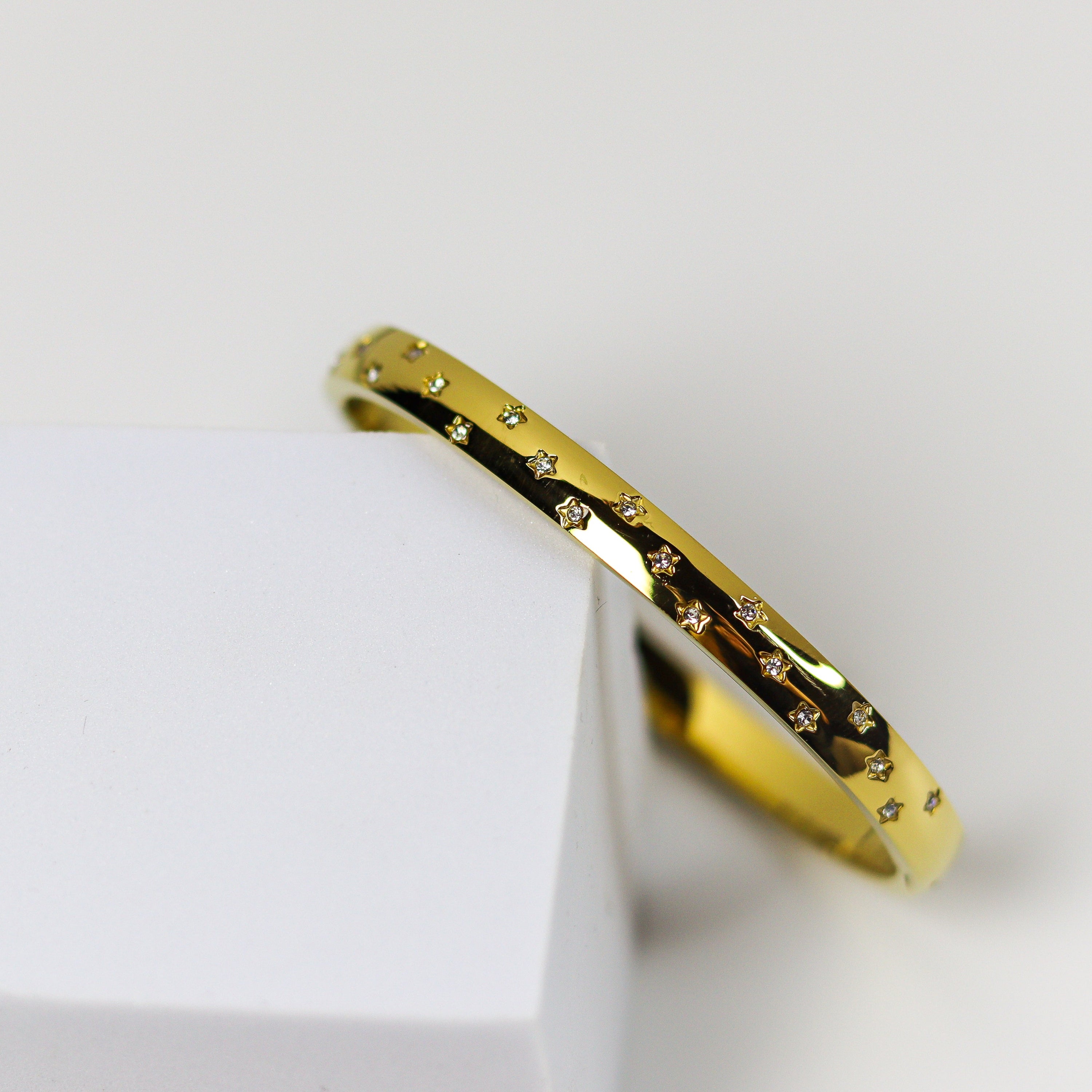 Universe of Stars Cuff Bracelet - Demifine 18KT Gold Plated