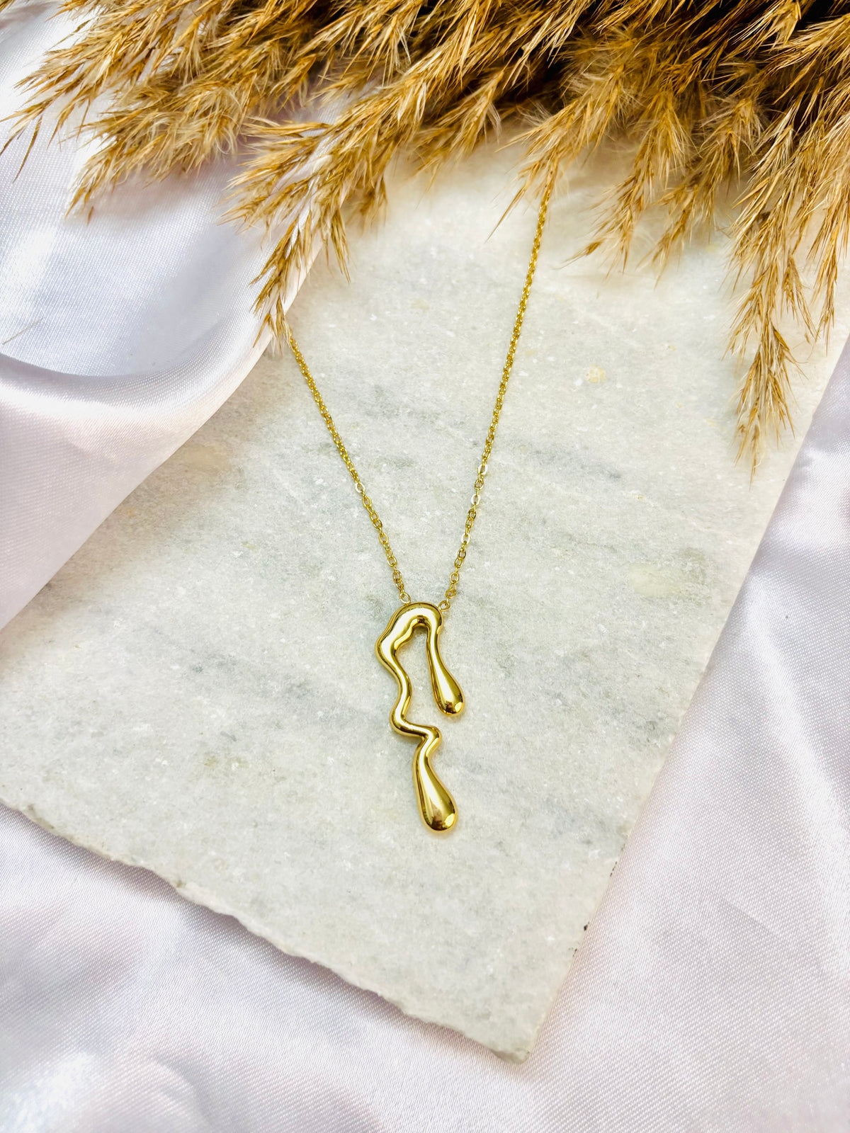 The Quirky Diva Pendant -18KT Gold Plated