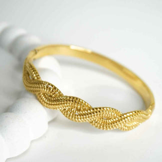 Infinite Love Cuff Bracelet - Demifine 18KT Gold Plated