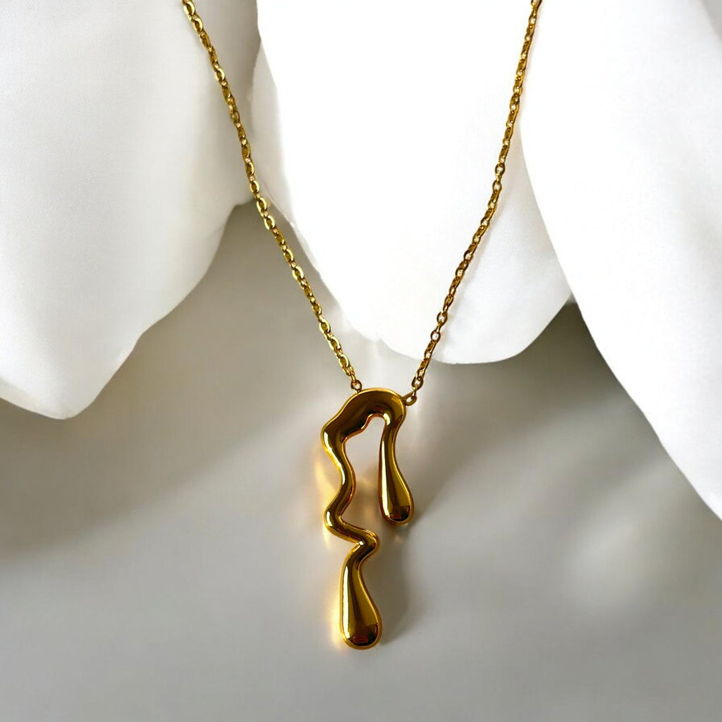 The Quirky Diva Pendant -18KT Gold Plated