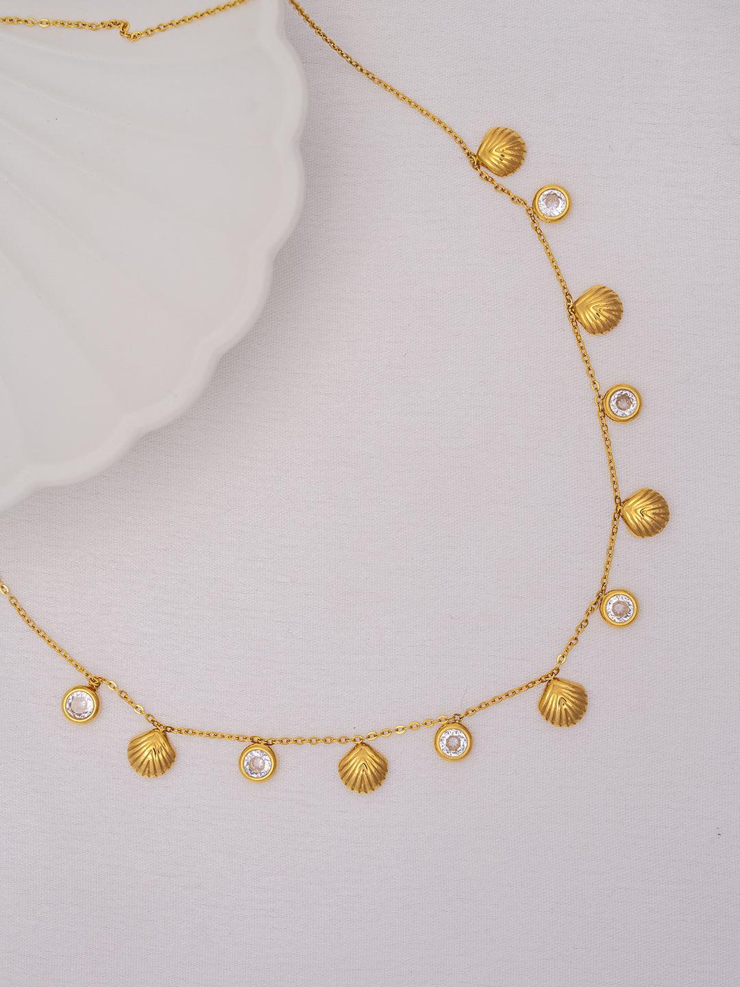 Ocean Baby Charms Pendant - 18KT Gold Plated