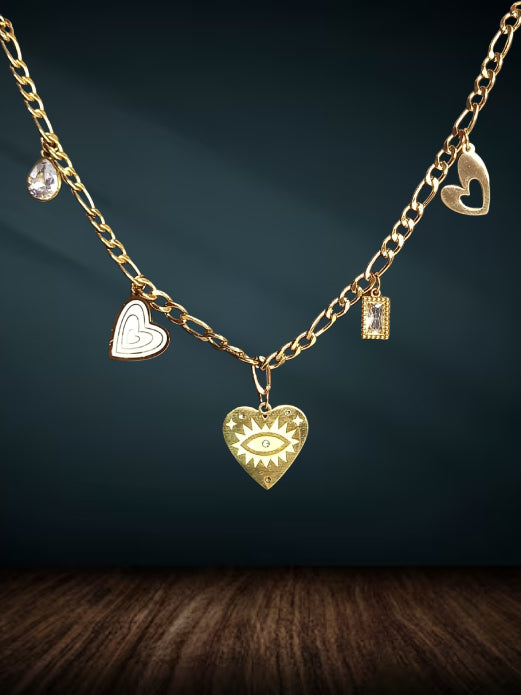 Wild Heart Pendant -18KT Gold Plated