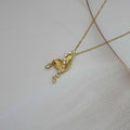 Astraea Cascade Pendant -18KT Gold Plated