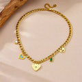 Wild Heart Pendant -18KT Gold Plated