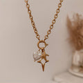 Fly to the Star Charms Pendant - 18KT Gold Plated