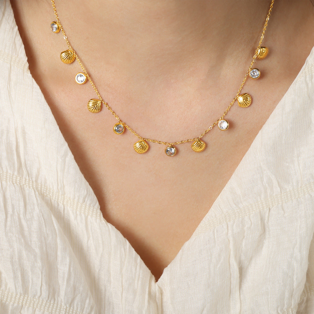 Ocean Baby Charms Pendant - 18KT Gold Plated