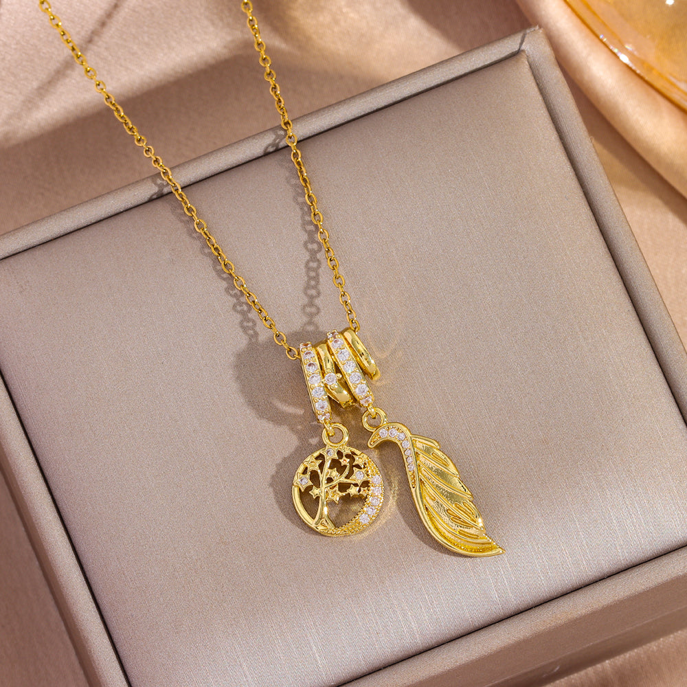 Sacred Charms Pendant - 18KT Gold Plated