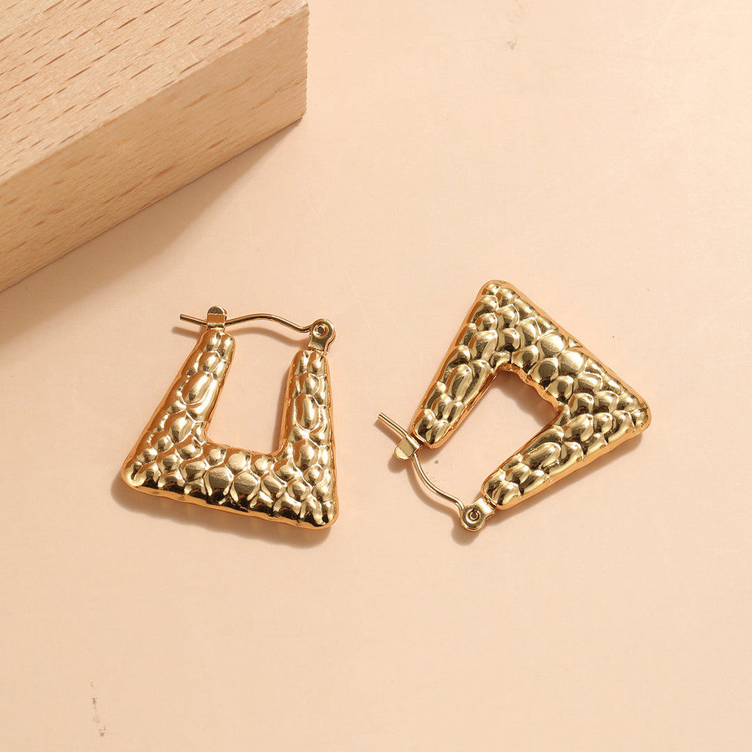 The Wildcat Stud Earrings -18KT Gold Plated