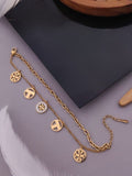 Theia Luxe Charm Bracelet - 18KT Gold Plated
