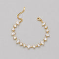 Illumina Link Tennis Bracelet -18KT Gold Plated