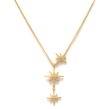 The Northstar Pendant -18KT Gold Plated