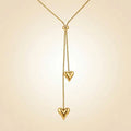 Heart to Heart Pendant - Demifine 18KT Gold Plated