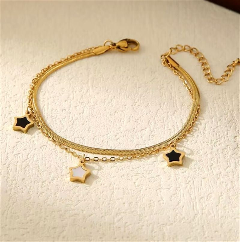 Starstruck Anklet - 18KT Gold Plated