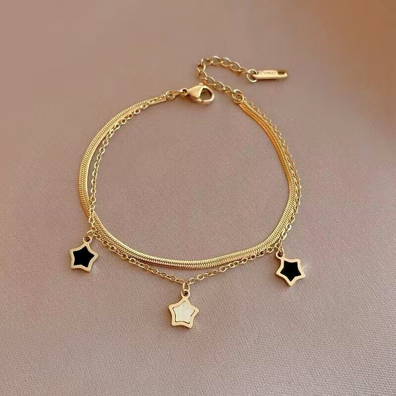 Starstruck Anklet - 18KT Gold Plated