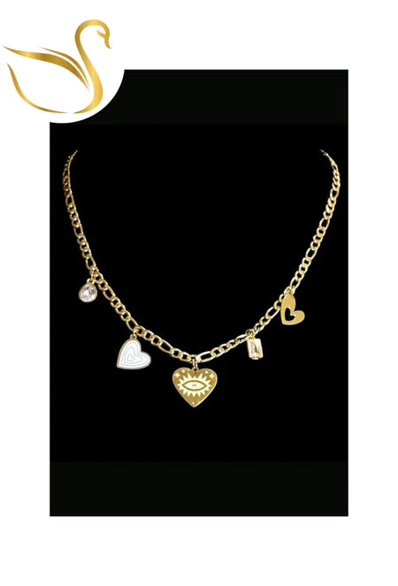 Wild Heart Pendant -18KT Gold Plated