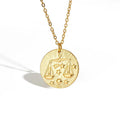 I am a Libra Zodiac ⚖️ Pendant -18KT Gold Plated