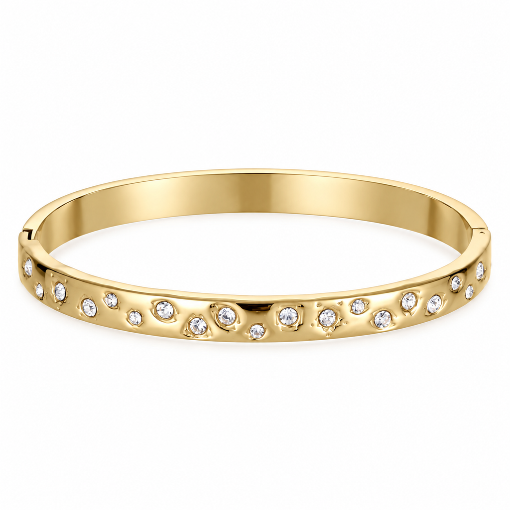 Aurelia Nova Cuff Bracelet -18KT Gold Plated