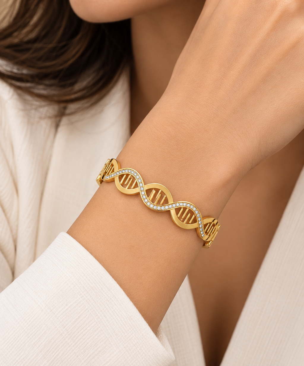 Theia Helix Cuff Bracelet