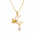 Lunara Pendant -18KT Gold Plated