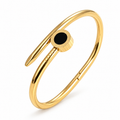Aureus Cuff Bracelet -18KT Gold Plated