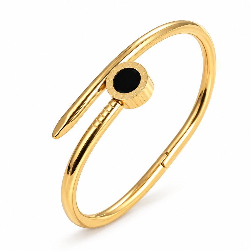 Aureus Cuff Bracelet -18KT Gold Plated