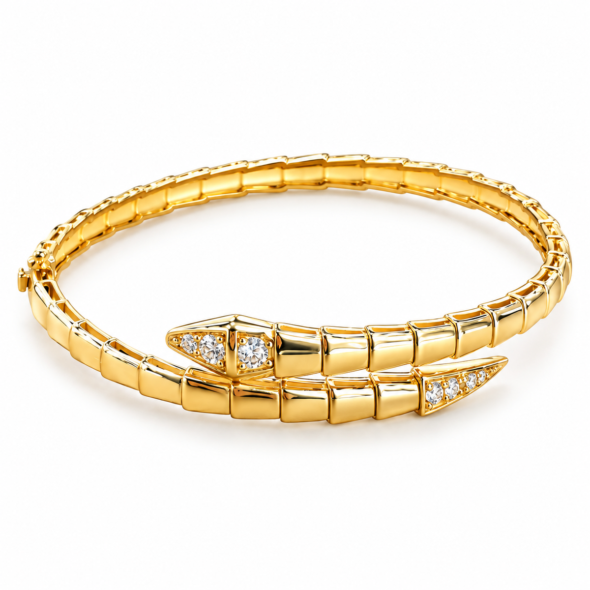 Seraphine Cuff Bracelet -18KT Gold Plated