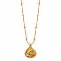 Shell Pendant -18KT Gold Plated
