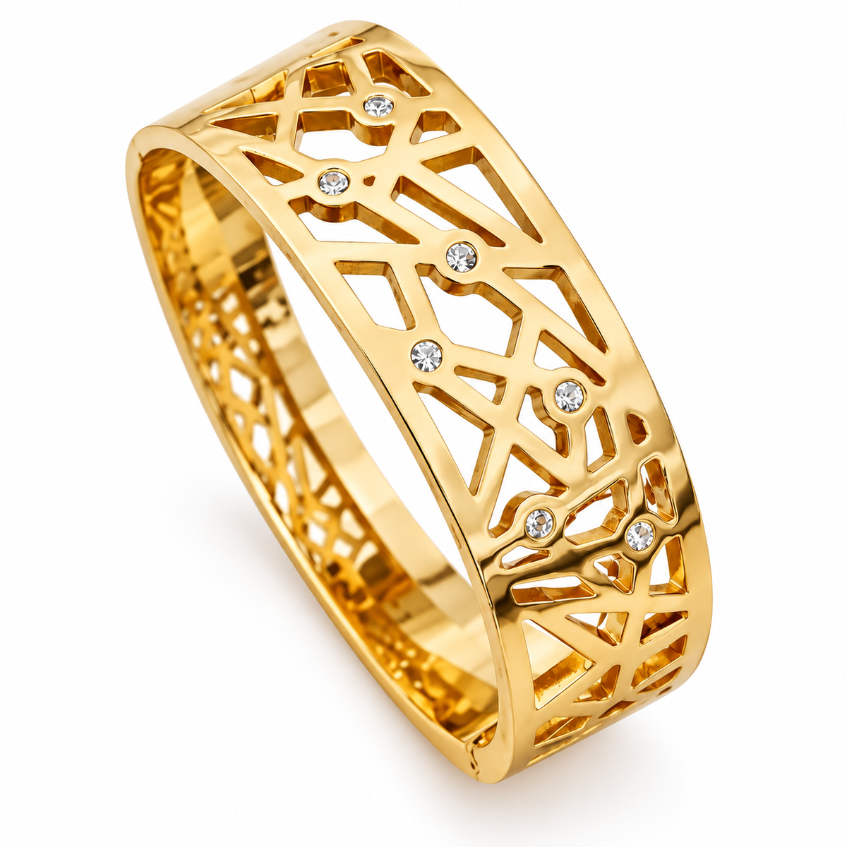Elaris Zirconia Cuff Bracelet