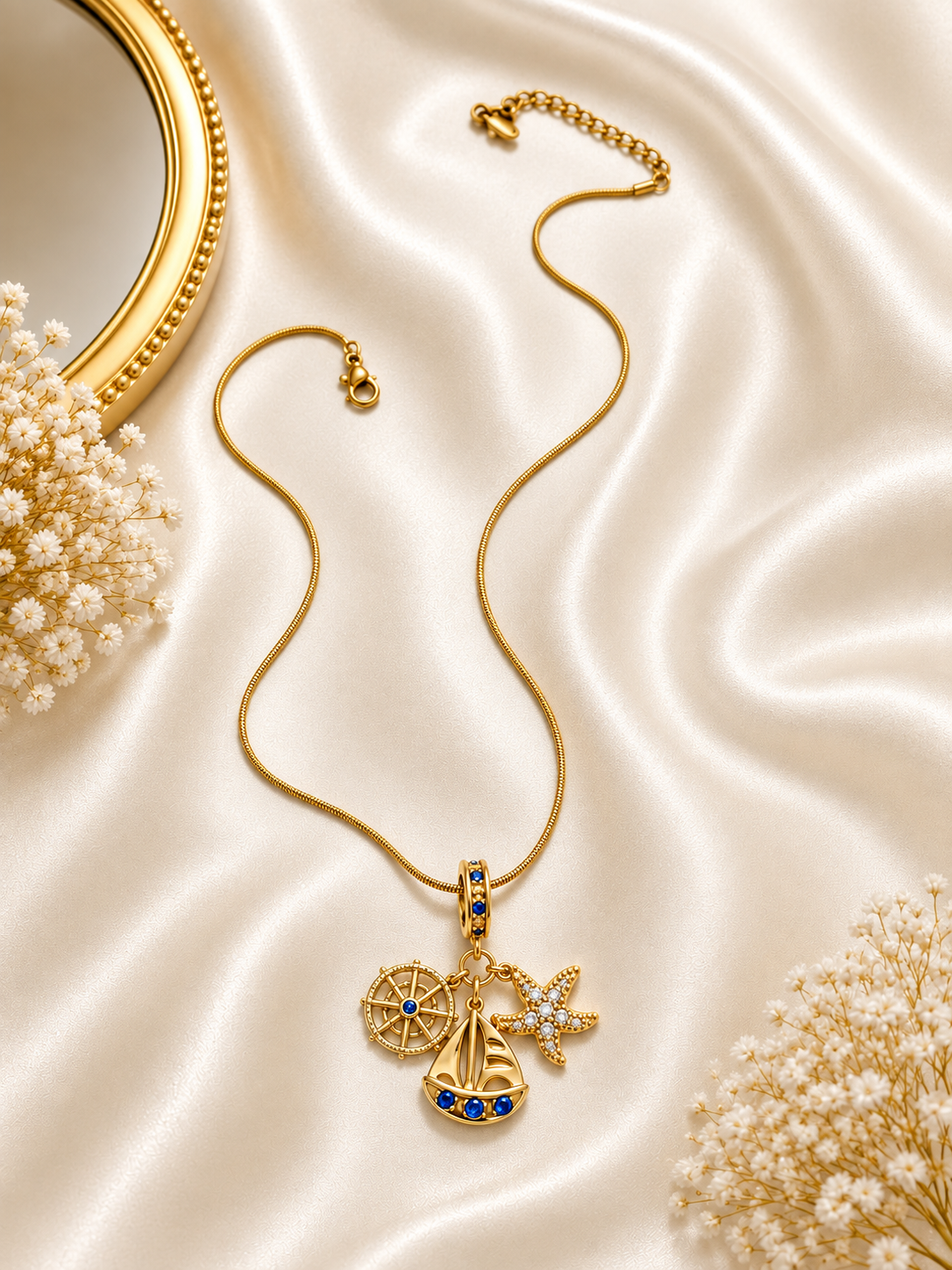 Azura Voyage Pendant -18KT Gold Plated