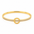 The Infinity Dial Cuff Bracelet - 18KT Gold Plated