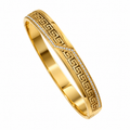 Grecian Edge Baby Cuff Bracelet -18KT Gold Plated