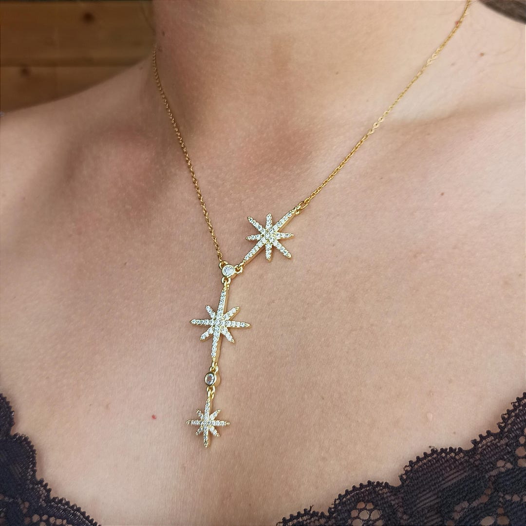 The Northstar Pendant -18KT Gold Plated