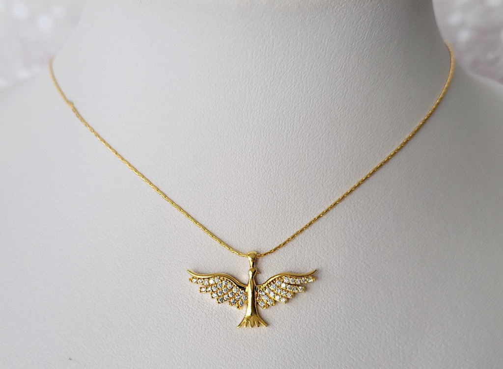 The Phoenix Pendant - 18KT Gold Plated