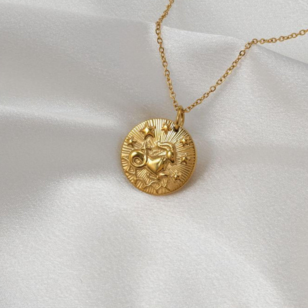 I am a Capricorn 🐐 Pendant -18KT Gold Plated