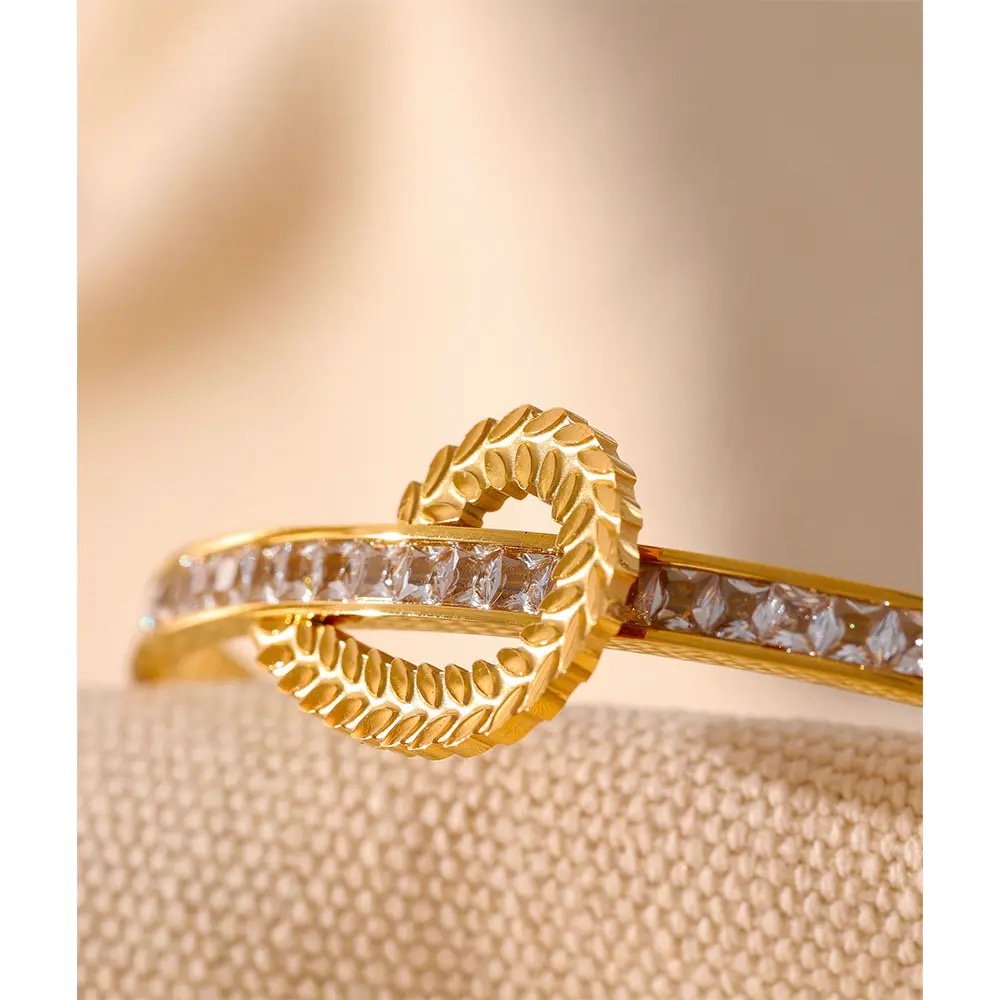 The Aurelia Knot Cuff Bracelet