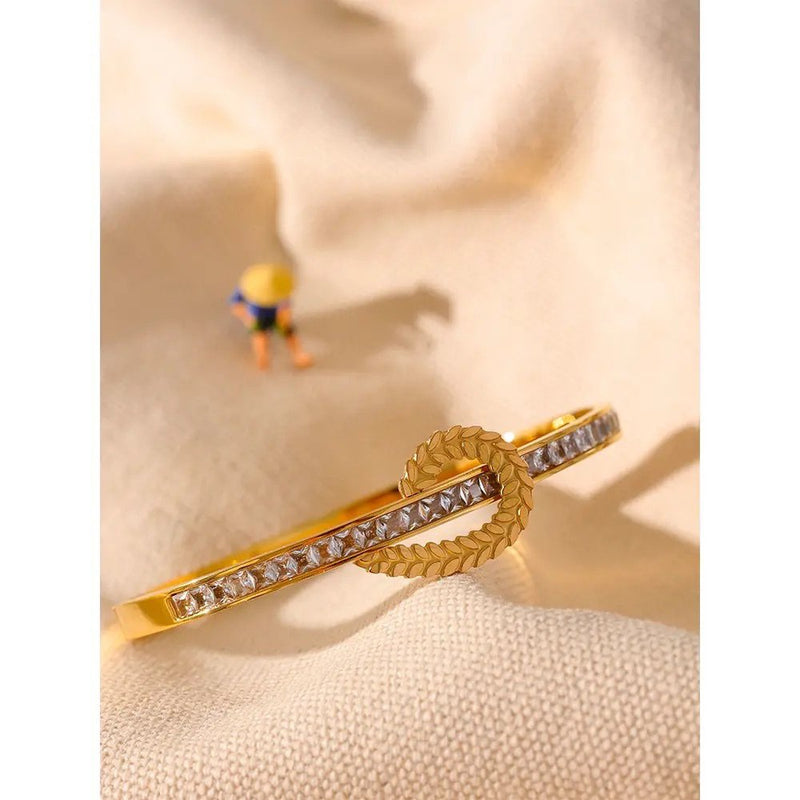The Aurelia Knot Cuff Bracelet