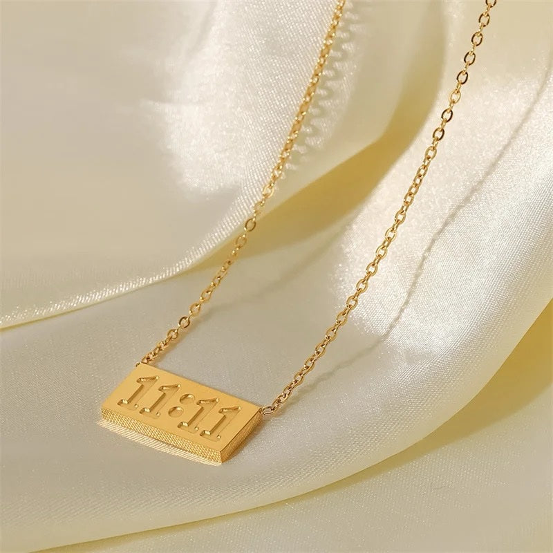 11:11 Lucky Pendant - Demifine 18KT Gold Plated