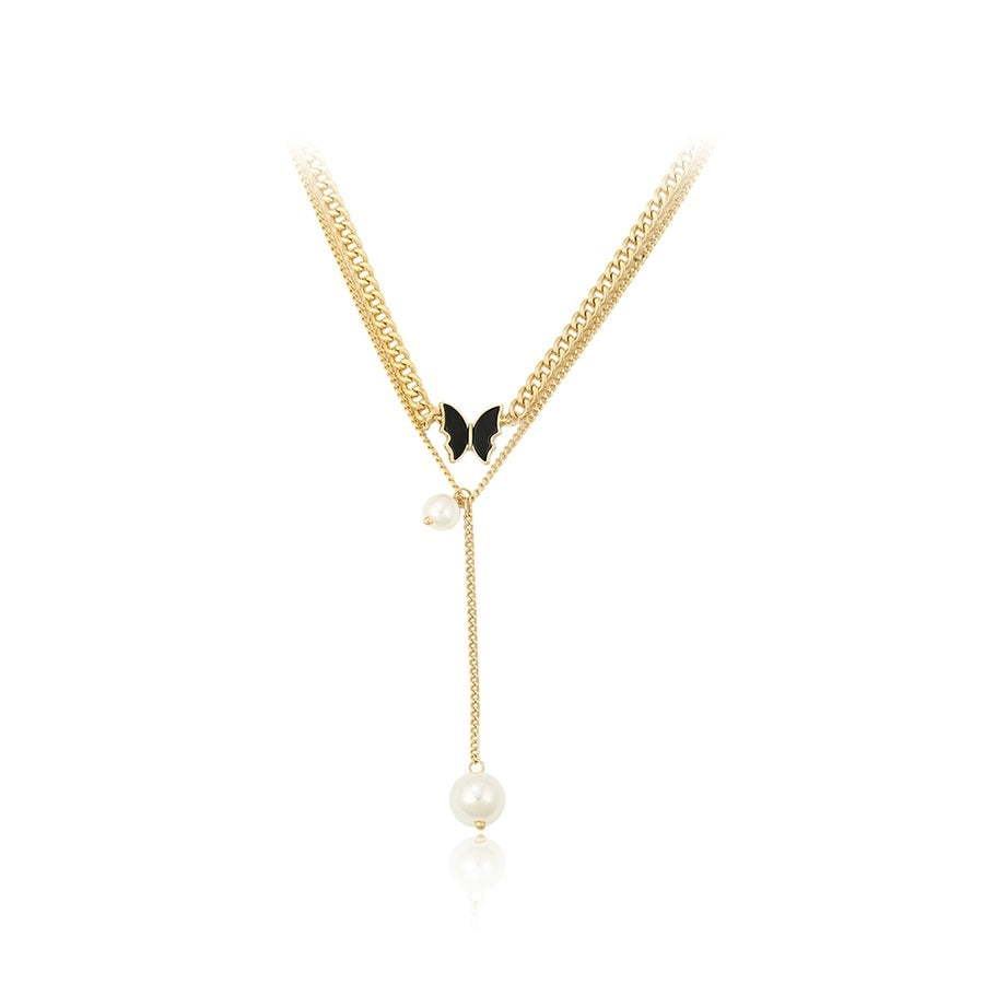 You Give me Butterfly Pendant -18KT Gold Plated