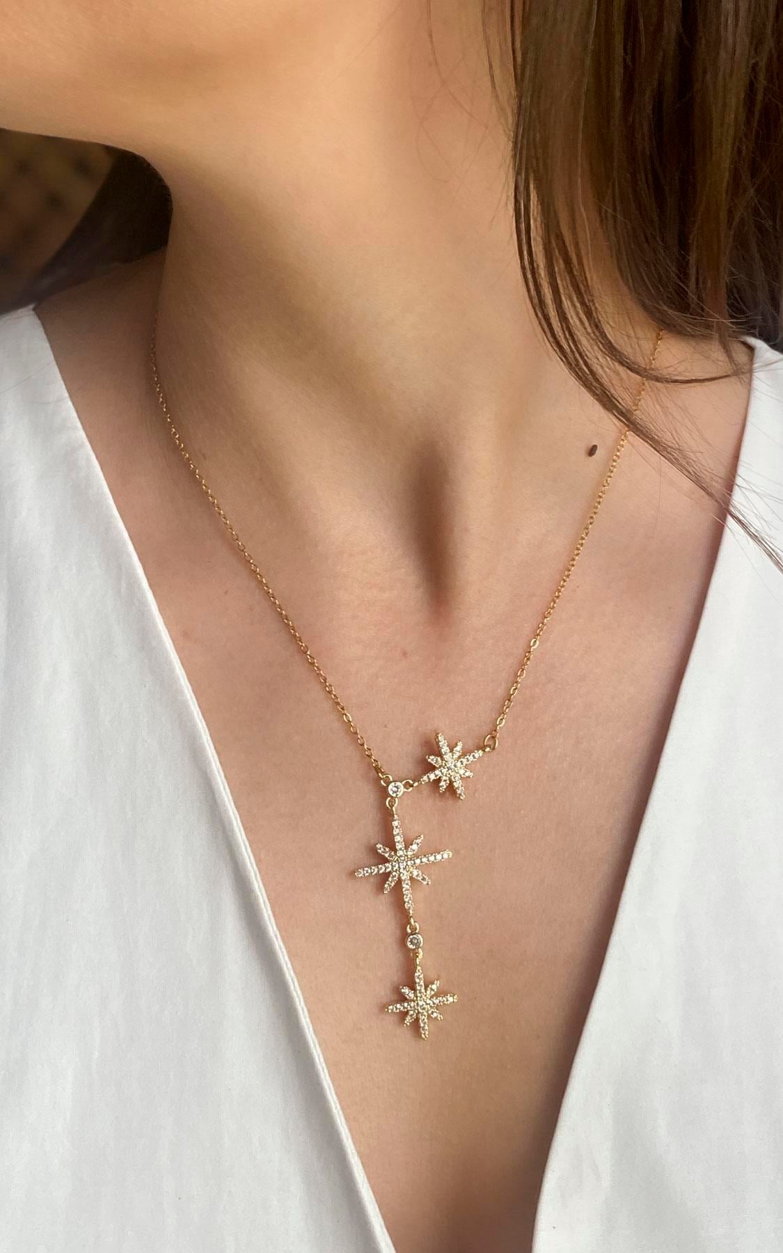 The Northstar Pendant -18KT Gold Plated