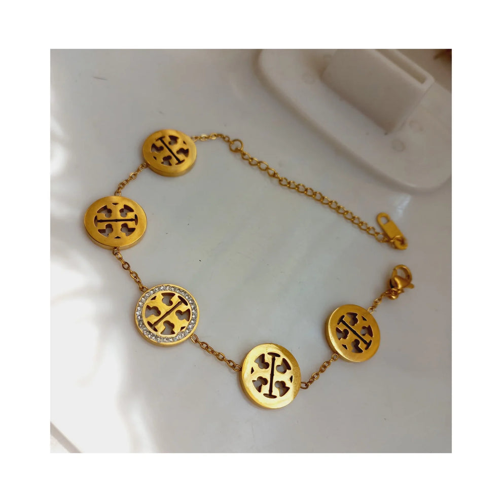 Theia Regal Bracelet- 18KT Gold Plated