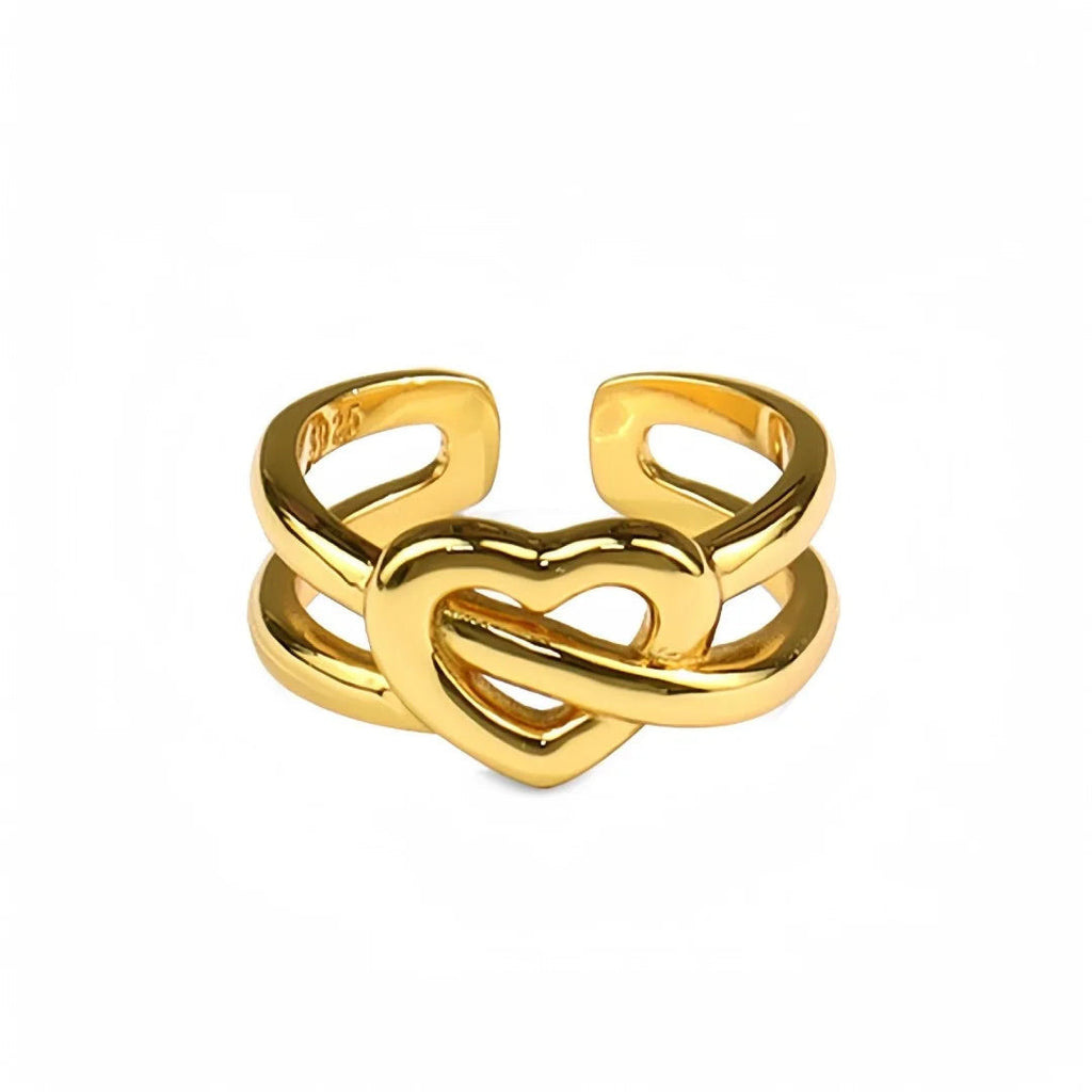 Amor Ring-18KT Gold Plated